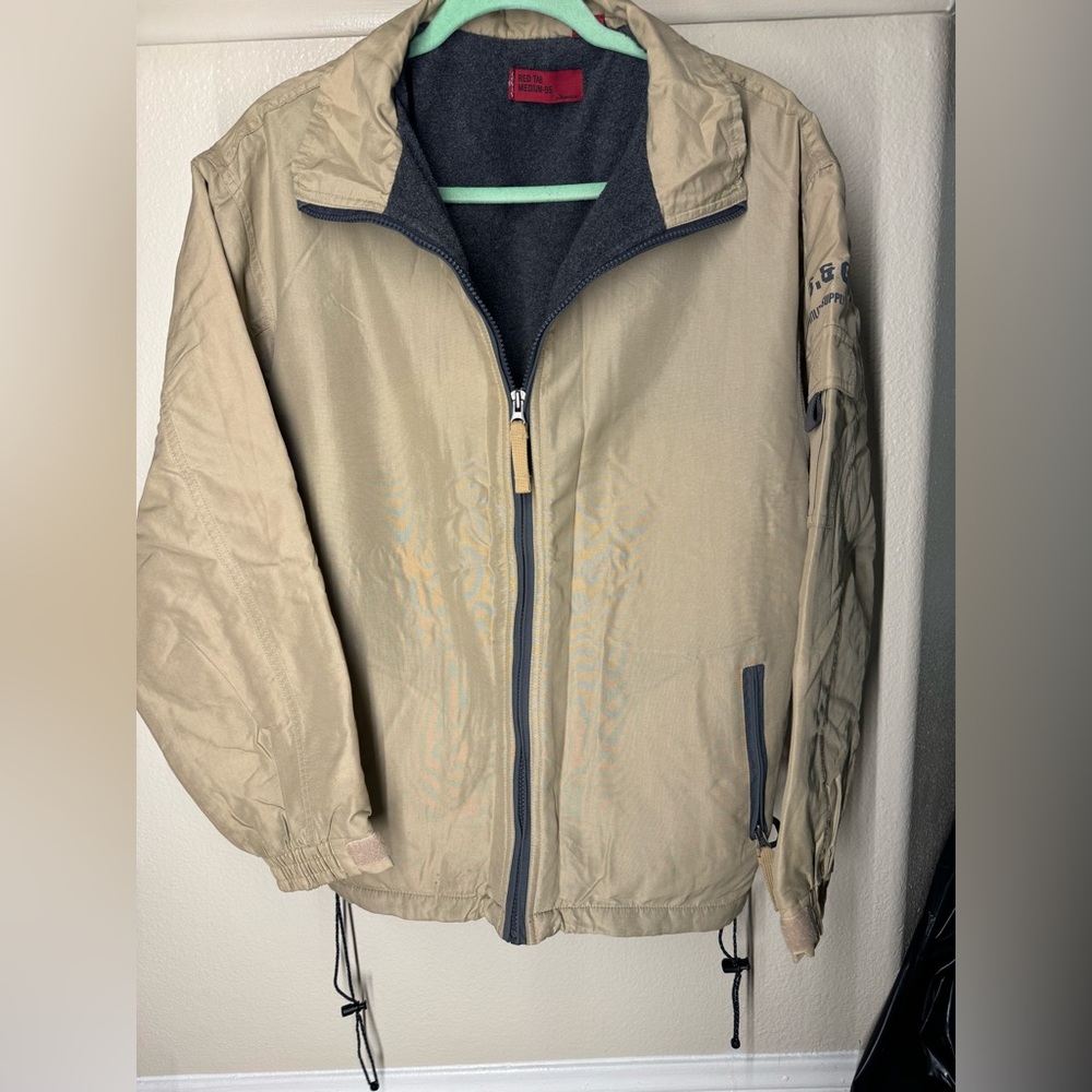 Levi’s Utility Supply Nylon / Polyester Tan Jacket - Size: Medium